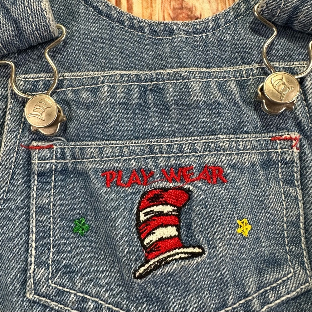 Vintage Dr. Seuss Embroidered Jean Jumper
Size 18 Months - Picture 2 of 11